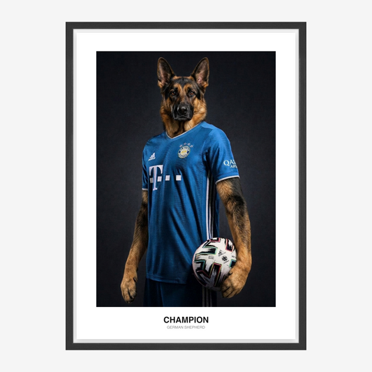 Bavarian Striker Kæledyrsportræt