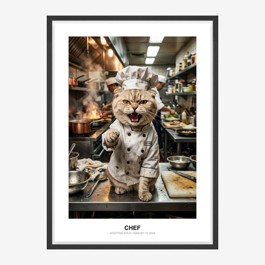 Chef Gordon Pet Portrait