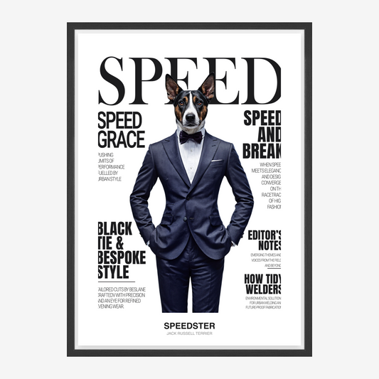 Dapper Speed Magazine ペットポートレート