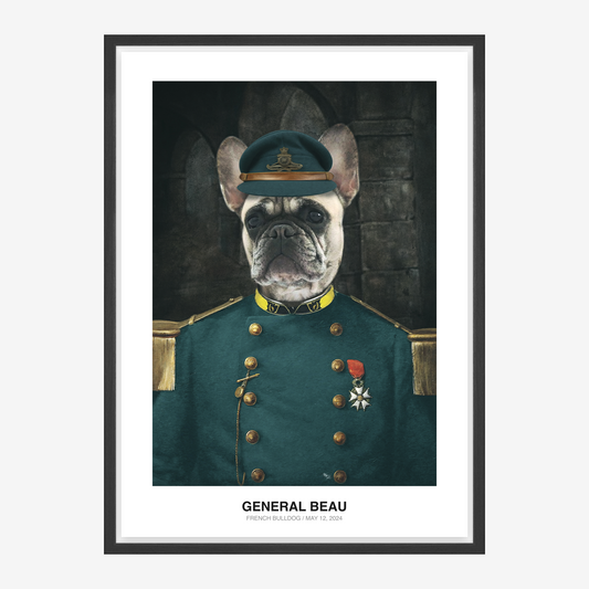 Význačný Velitel Portrét mazlíčka