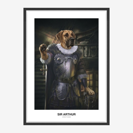 Divine Crusader Pet Portrait