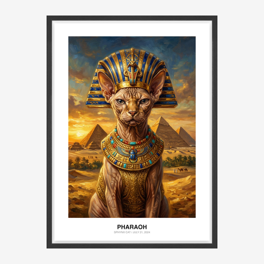 Egyptian Pharaoh Kæledyrsportræt