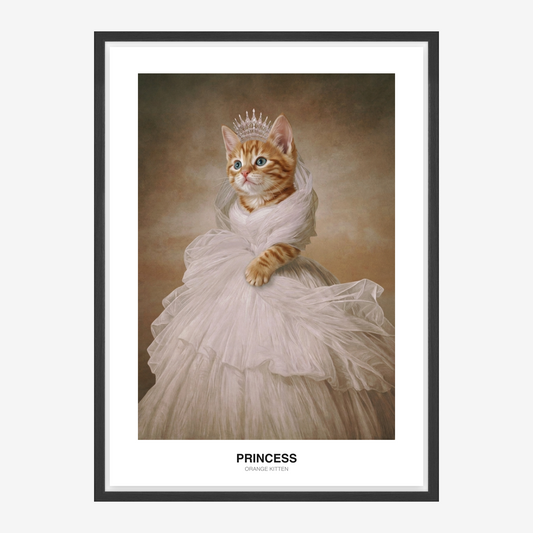 Ethereal Princess Husdjursporträtt
