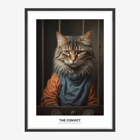 Feline Fugitive Kæledyrsportræt