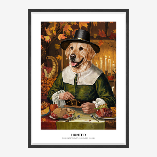 First Feast Pilgrim Kæledyrsportræt