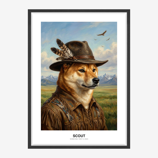 Frontier Scout Kæledyrsportræt