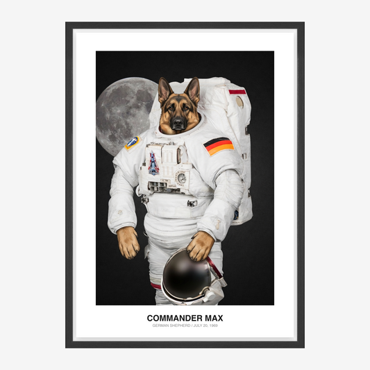 Německý lunární průzkumník Portrét mazlíčka
