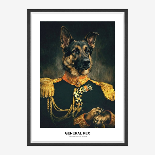 Portrét mazlíčka „Císařský velitel“