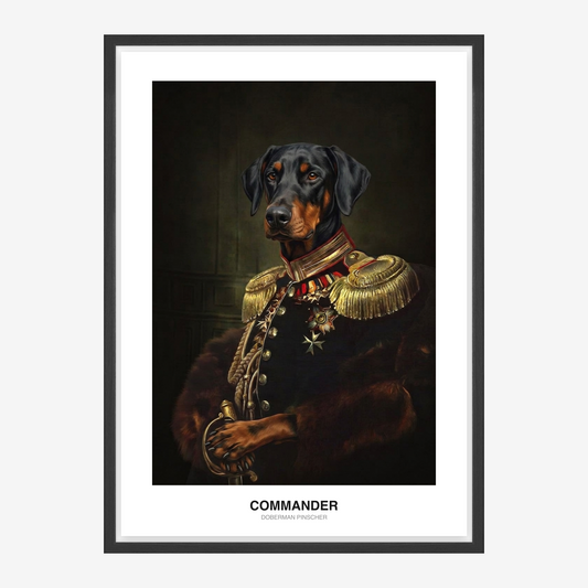 Imperial High Commander Pet Portrait