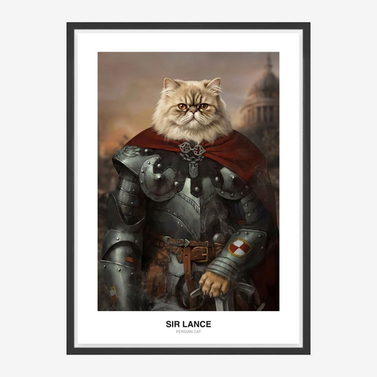 Ironclad Commander Pet Portrait