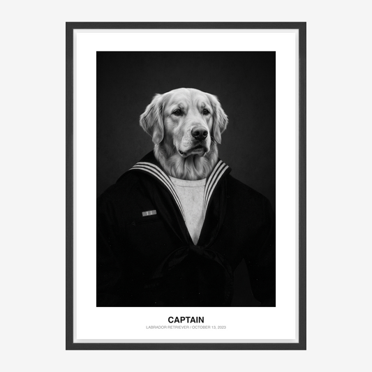 Brave Voyager Pet Portrait