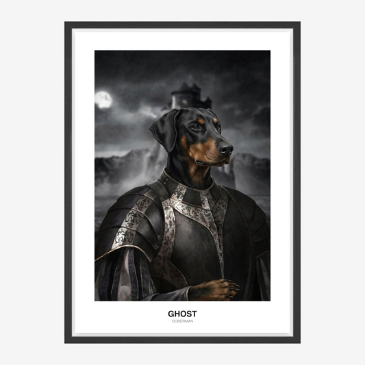 Moonlit Sentinel Pet Portrait