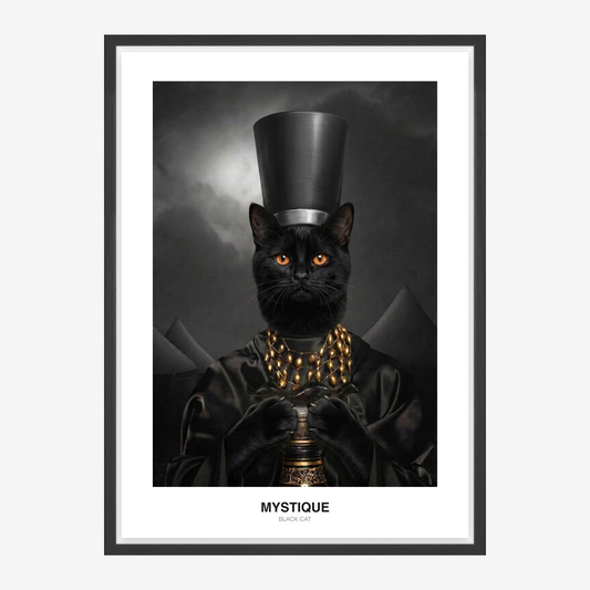 Mystical High Priestess Pet Portrait