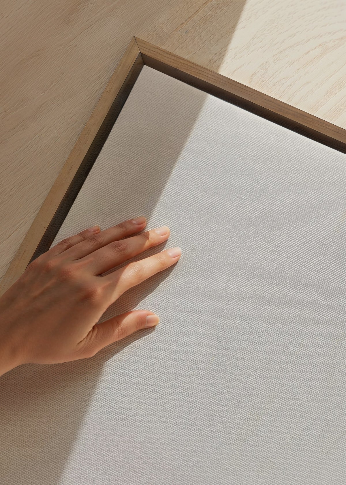 Oak Canvas Frame