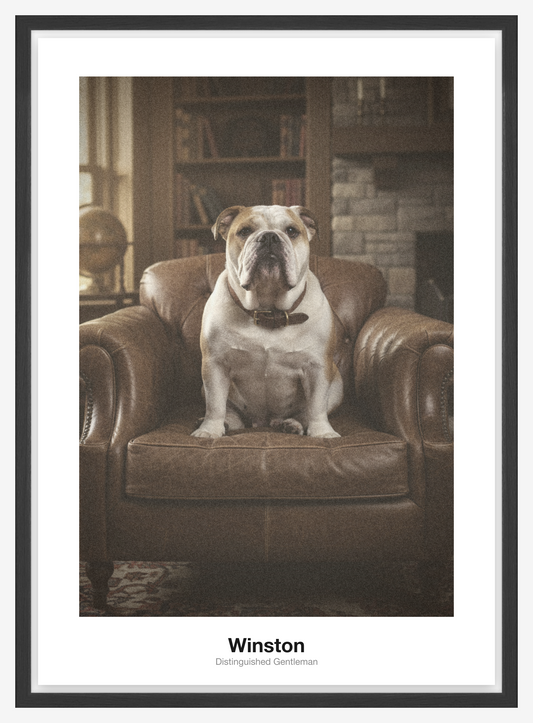Antický Fotoplakát — Winston