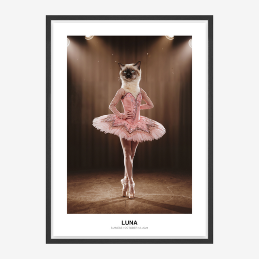 Prima Ballerina Pet Portrait