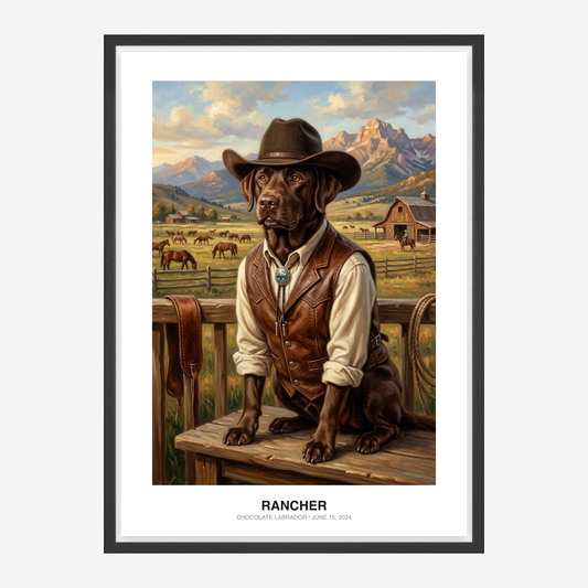 Ranch Owner Huisdierportret