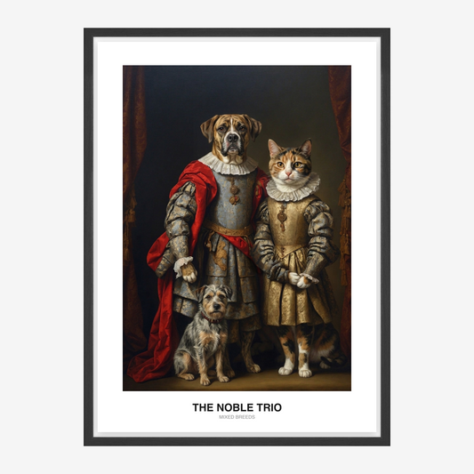Portrait d'animal Regal Baroque Dynasty
