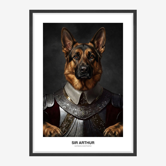 Regal Paladin Kæledyrsportræt