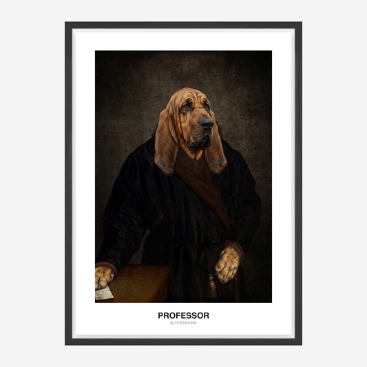 Renaissance Scholar Pet Portrait