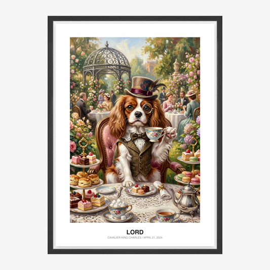 Royal Tea Party Pet Portrait