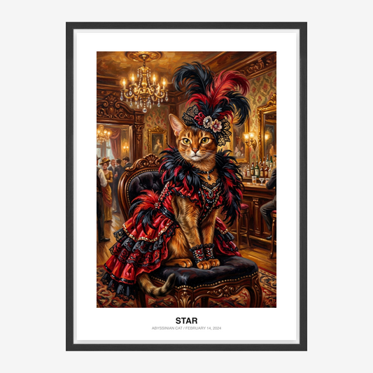 Saloon Dancer Kæledyrsportræt