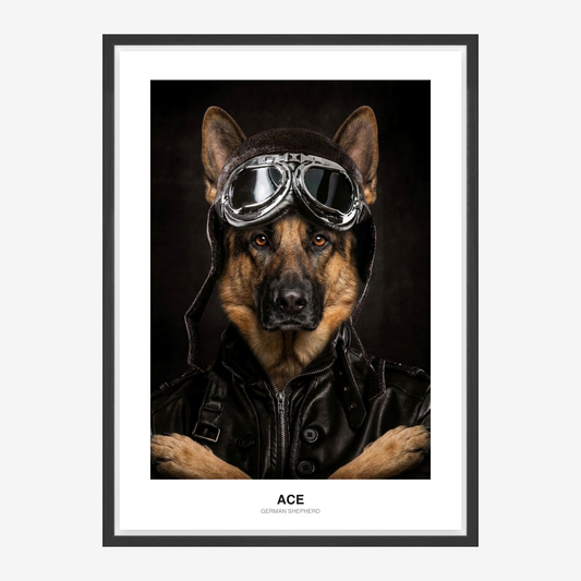 Skybound Ace Pet Portrait