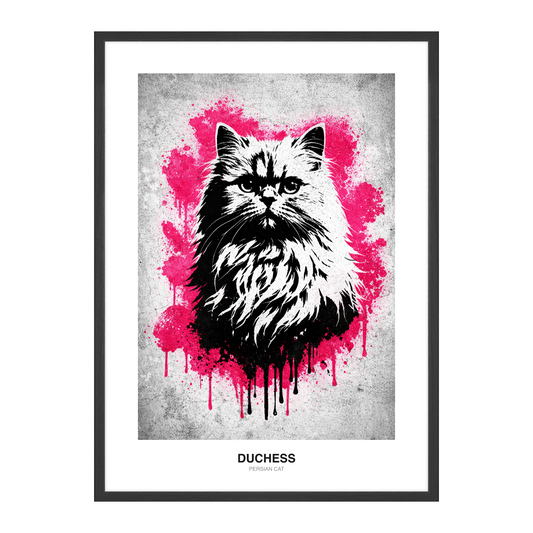 Sjablongspray Pop Art Pet Portrait