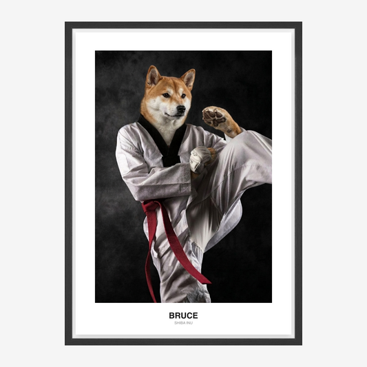 Taekwondo Master Kæledyrsportræt