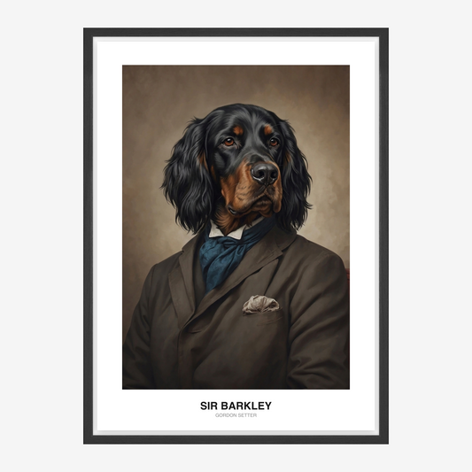 The Distinguished Scholar Pet Portrait