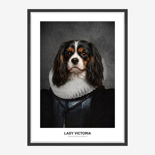 The Duchess Ruff Portret zwierzęcia