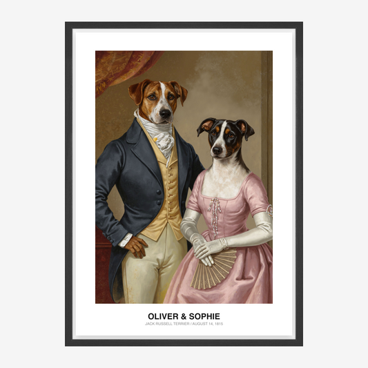 The Duke and Duchess Kæledyrsportræt