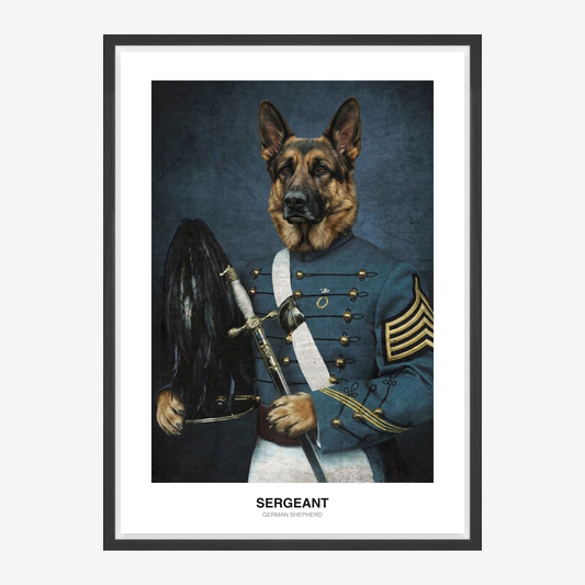 The Elite Cadet Pet Portrait