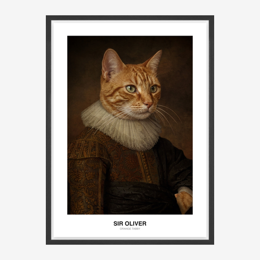 The Gilded Aristocrat Pet Portrait