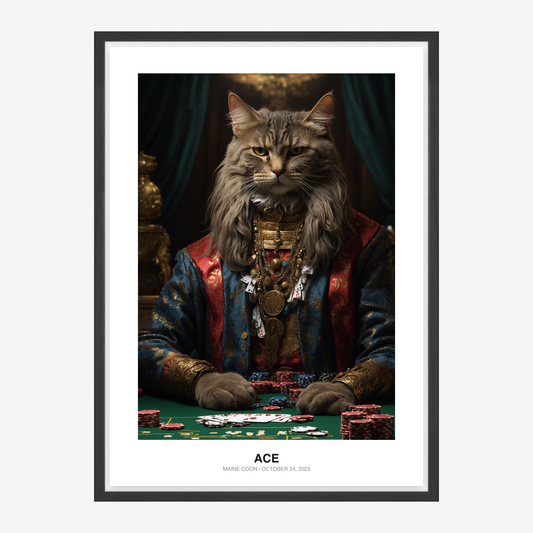 Portrait d'animal The High Roller Aristocrat