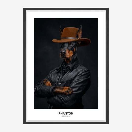 Neviditelný Rebel Portrét mazlíčka
