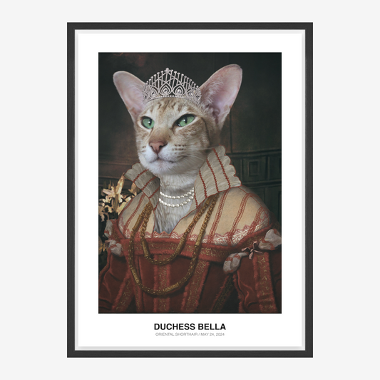 The Royal Duchess Portrét mazlíčka