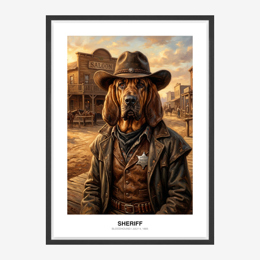 The Sheriff Huisdierportret