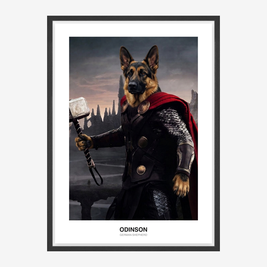 Thunder God Portret zwierzęcia