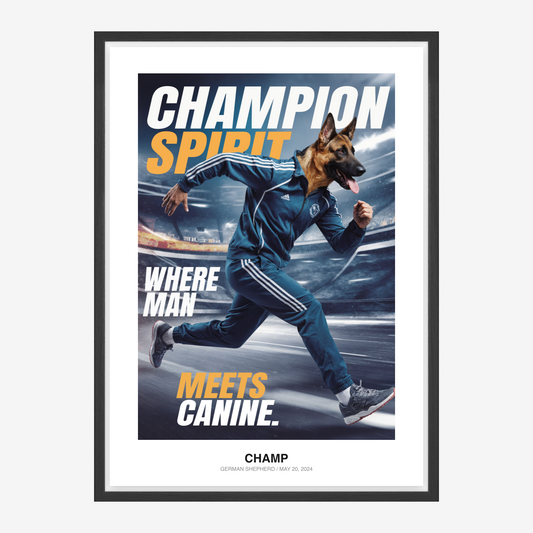 Track Star Champion Kæledyrsportræt