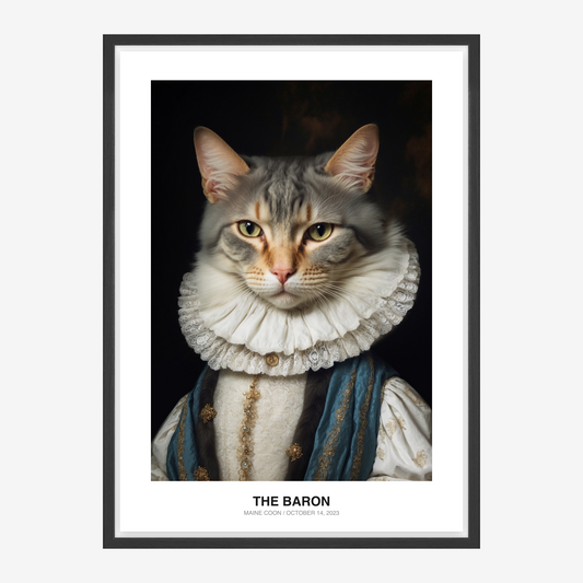 Ritratto di animale Velvet Aristocrat