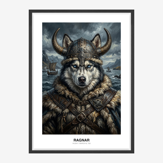 Viking Warrior Kjæledyrportrett