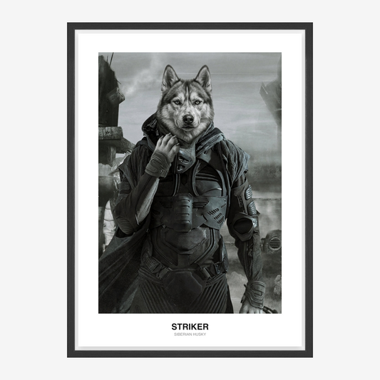 Ritratto di animale Wasteland Guardian