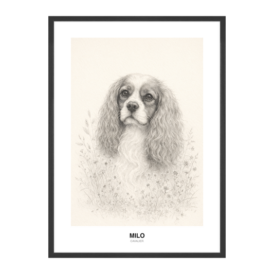 Villgress Botanisk Blyant Pet Portrait