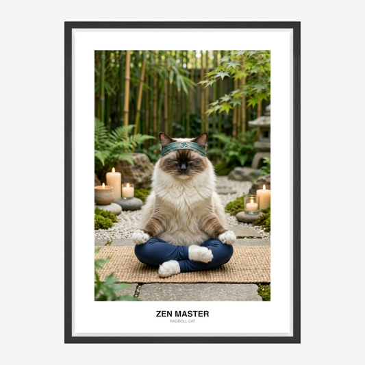 Yoga Guru Kæledyrsportræt