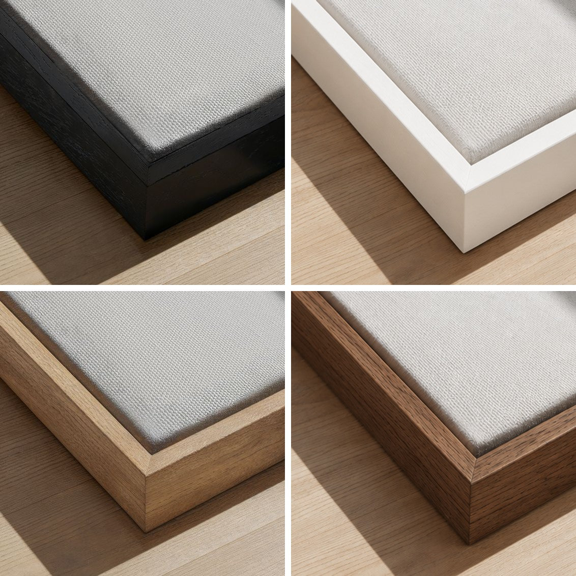 Canvas float frames